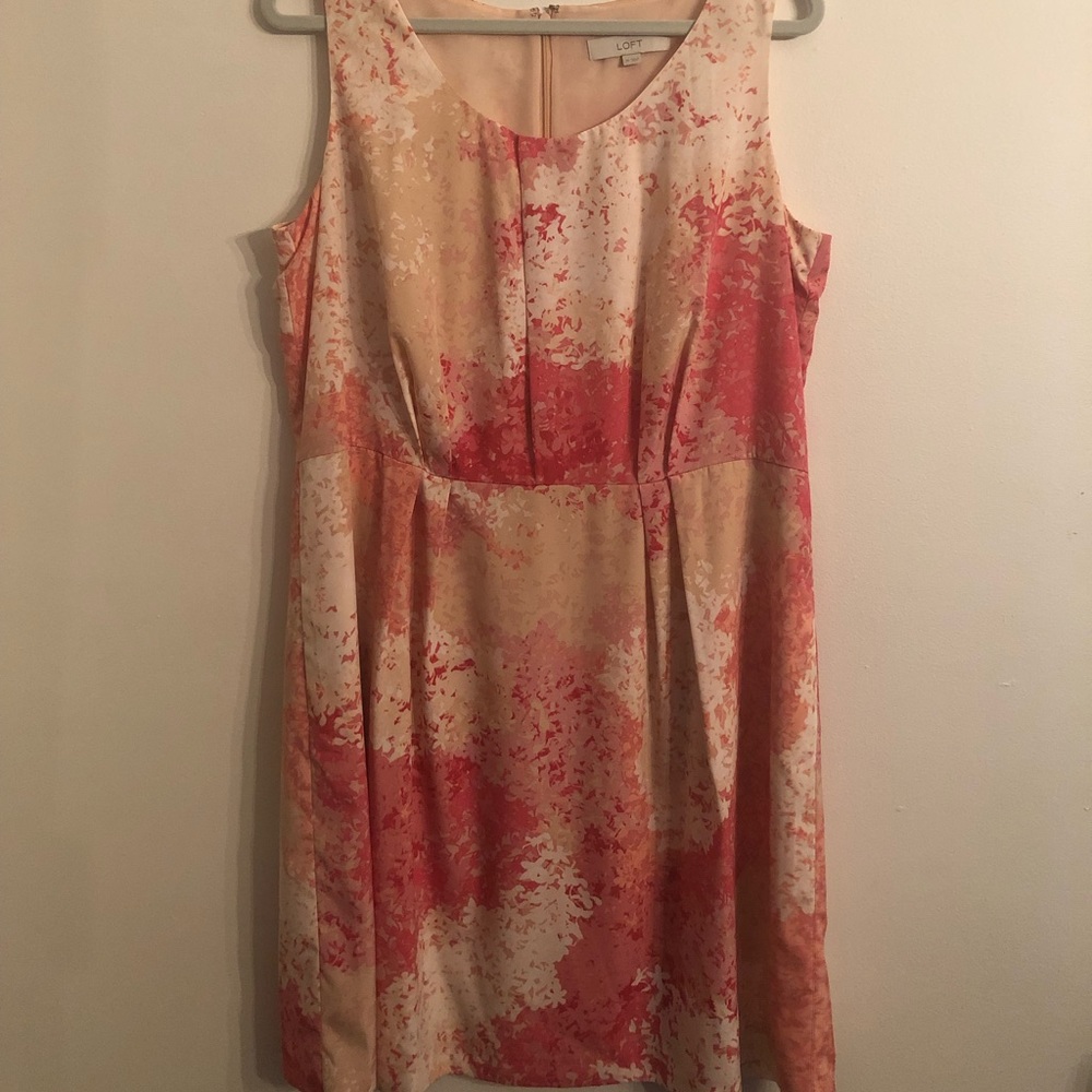 Pink Hydrangea Loft Dress